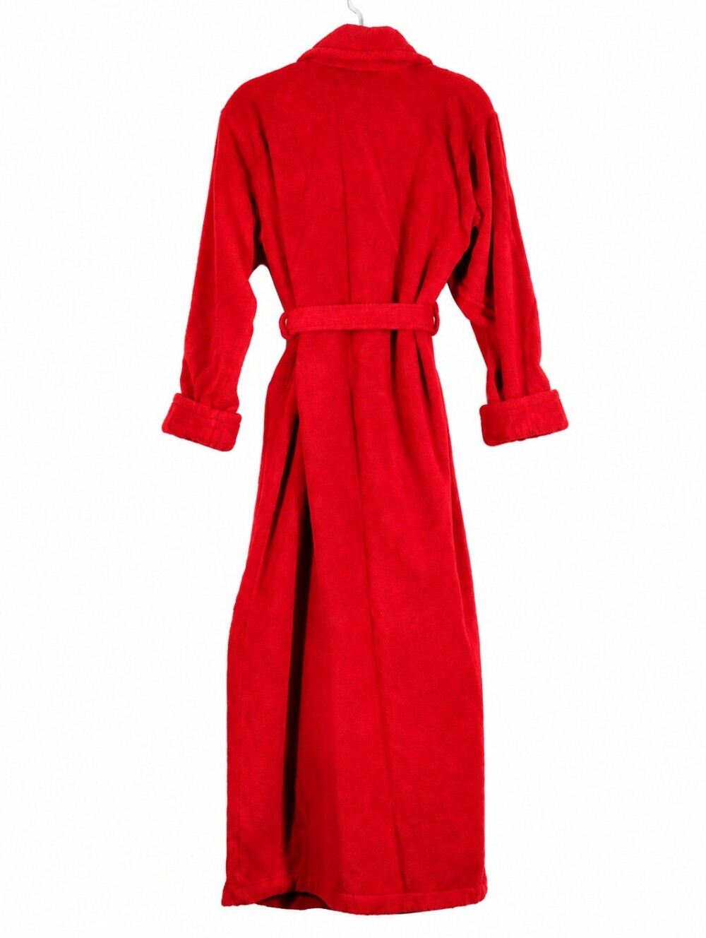 Vintage Y2K Victoria's Secret Red Cotton Terry Bathrobe Robe M 2004 - Picture 3 of 10